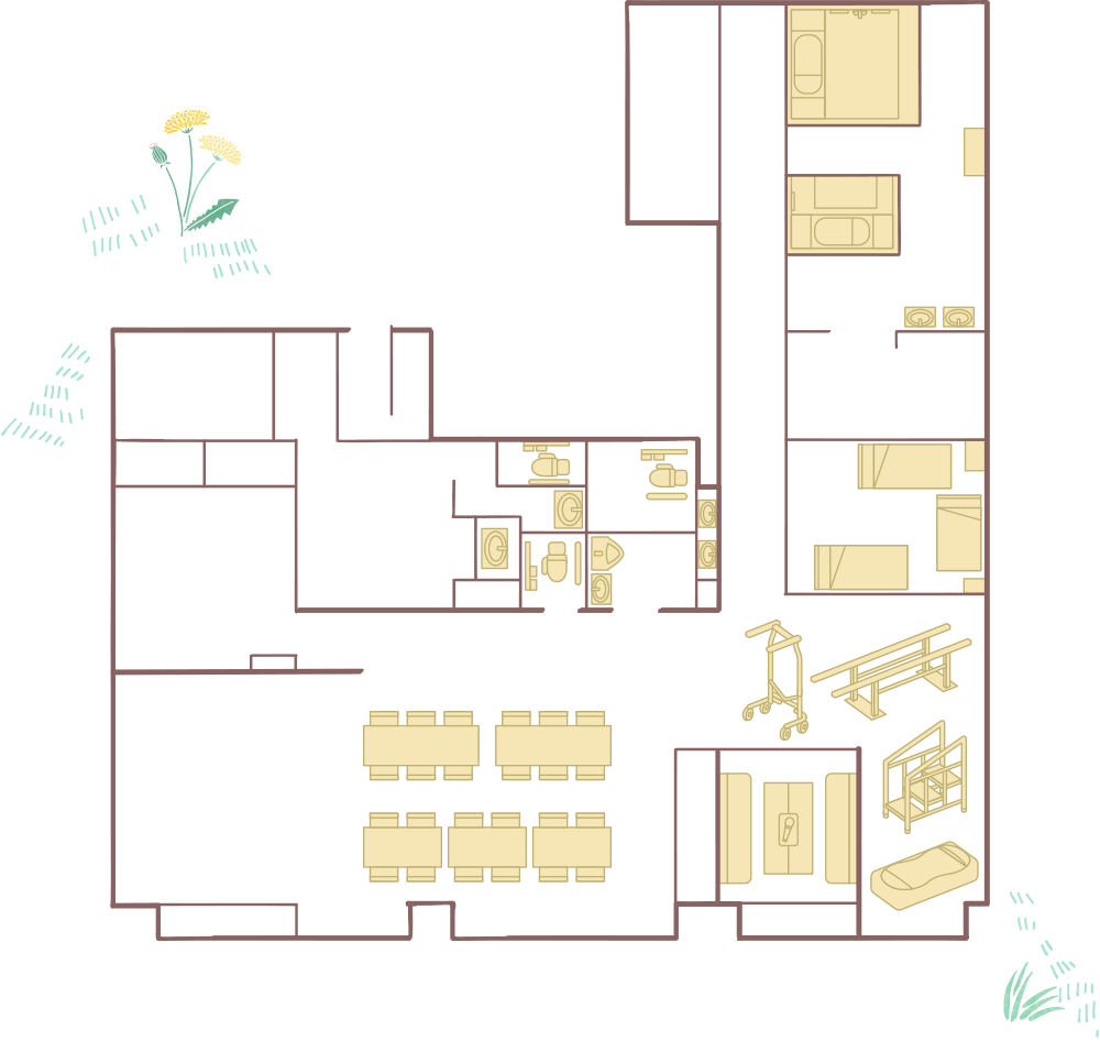 長丘施設案内図