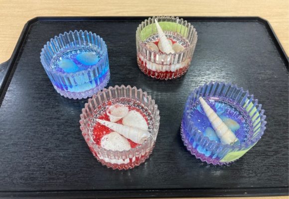 貝殻アート行いました✨（老司）