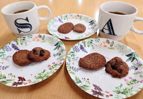 チョコまみれクッキーを作りました🍪🍫（長丘）