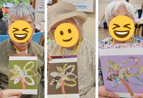 【長丘店】秋の壁かざり作り