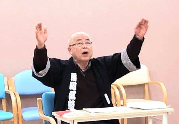 【長丘】講談の噺家さんに来ていただきました！