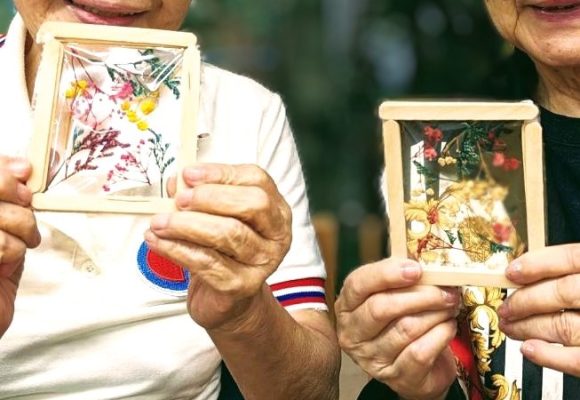 【長丘】製作_ドライフラワー💐